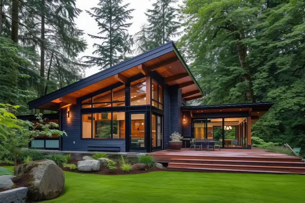 หลังคาทรงเพิงหมาแหงน