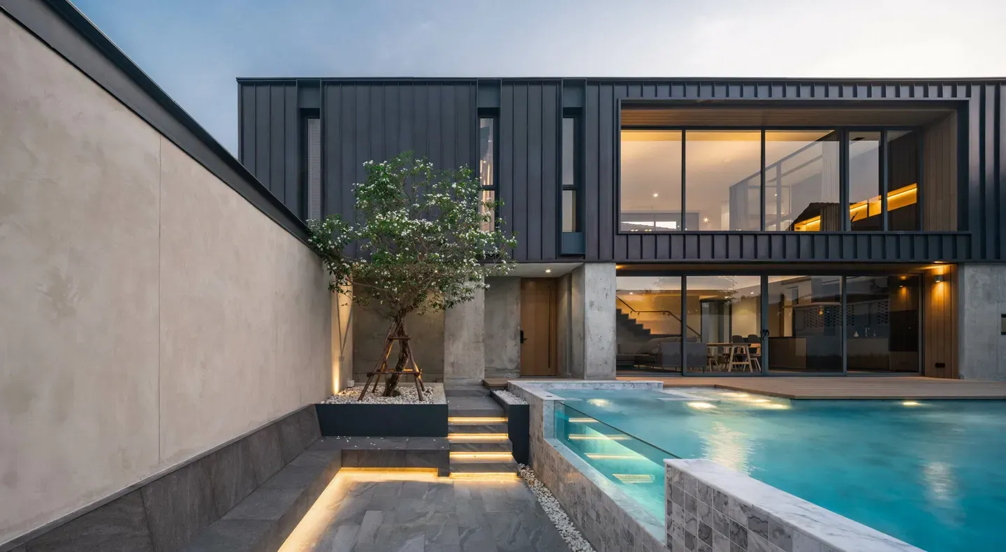 Transforming Homes with Steel: Modern Wall and Facade Design using COLORBOND® steel