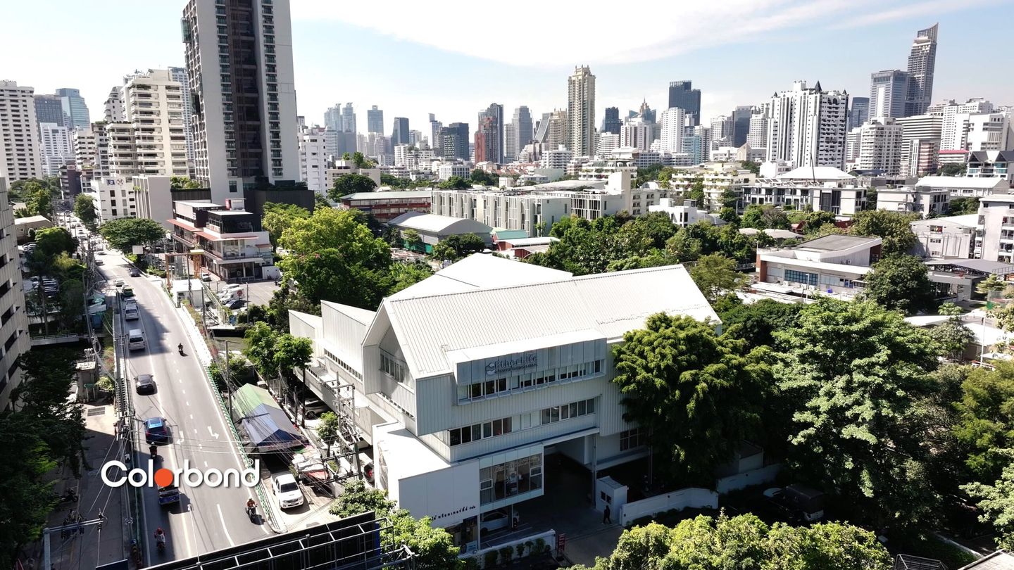 Pu-Hai Property ออฟฟิศสเปซที่ตอบ ครบจบทุกโจทย์ด้วยเมทัลชีท Colorbond®