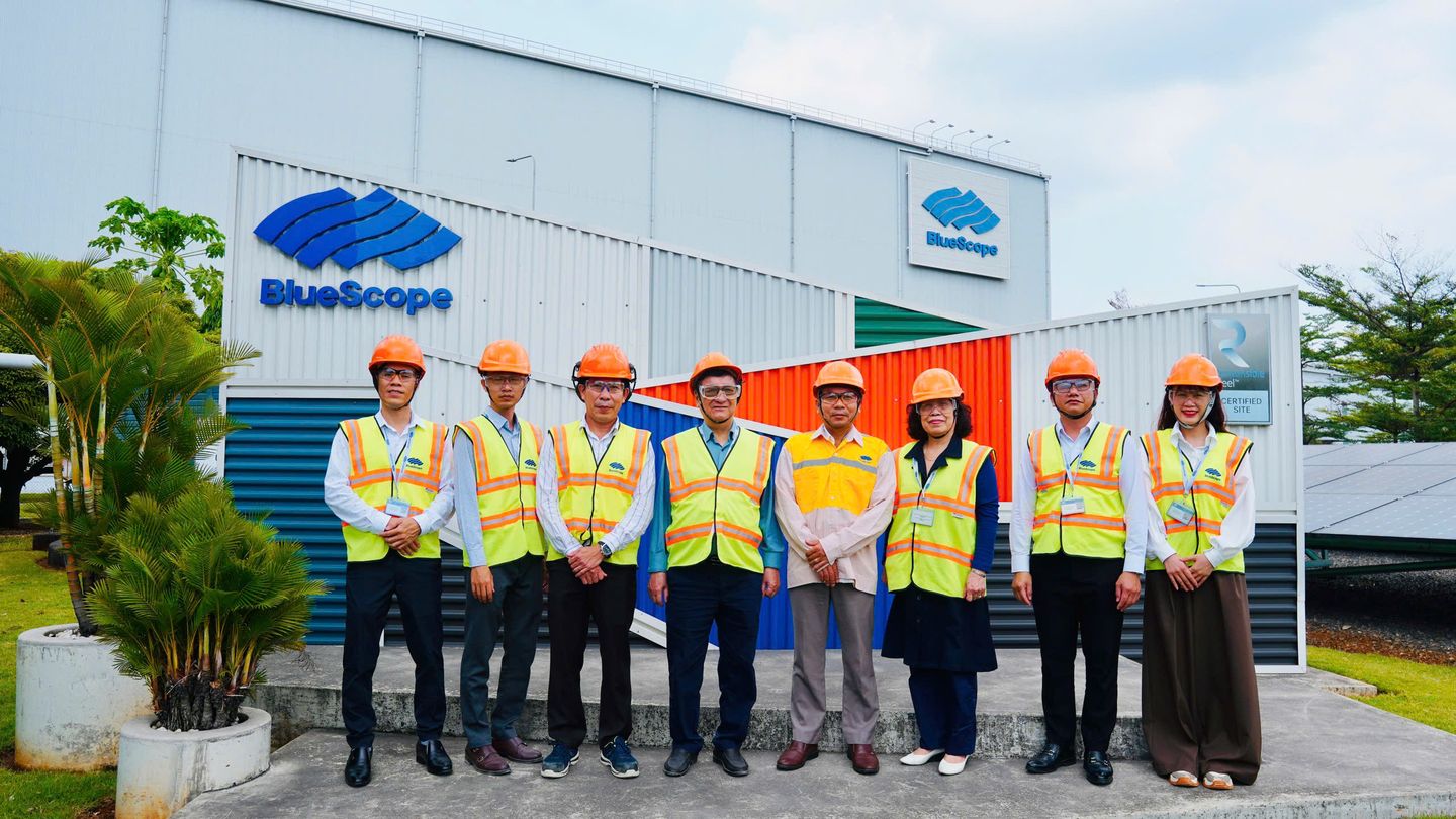 NS BlueScope Vietnam Welcomes the Vietnam Association of Occupational Safety and Health (VOSHA)