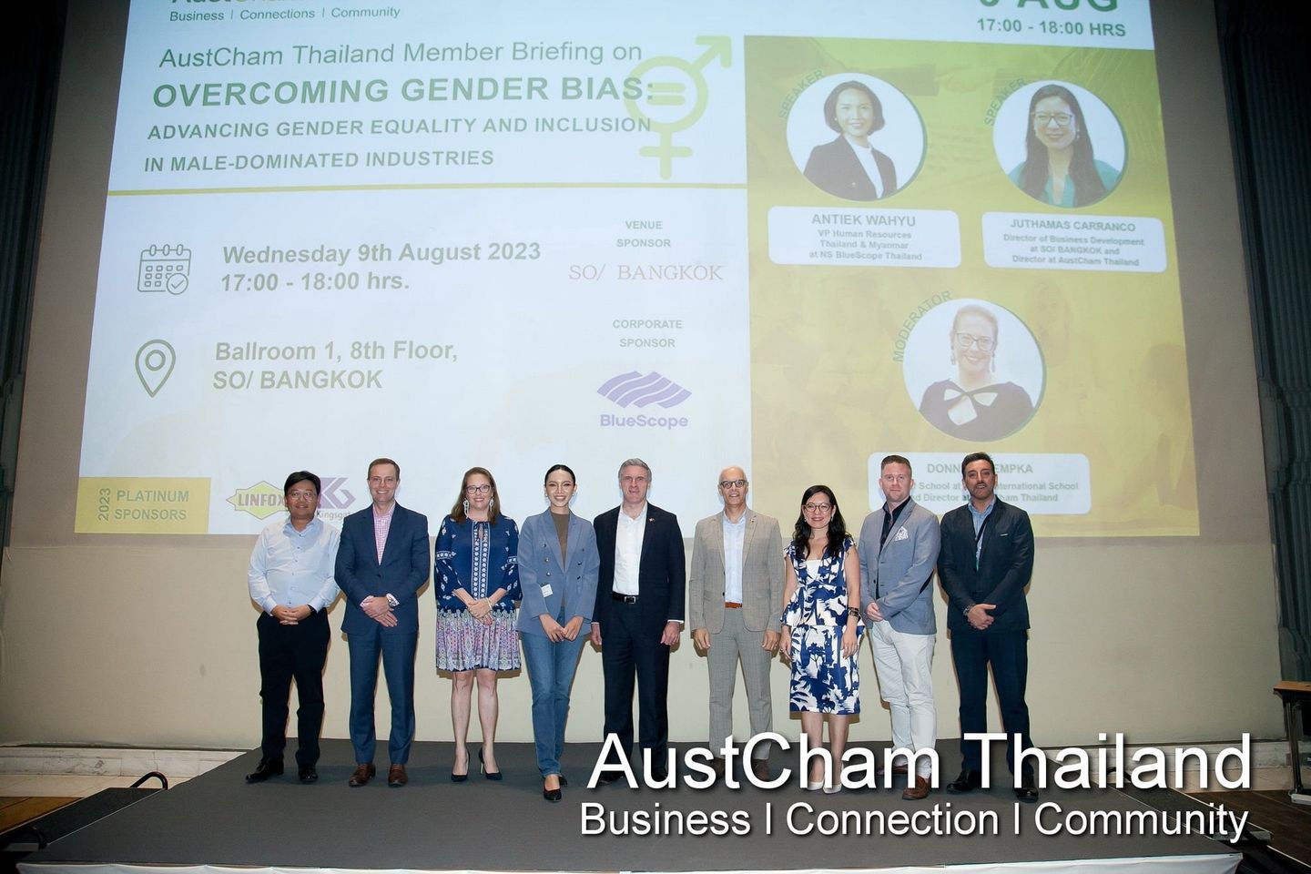 On Wednesday 9th August 2023, AustCham Thailand held its monthly premiere Bangkok sundowners, August Sundowners, at SO/ Bangkok.