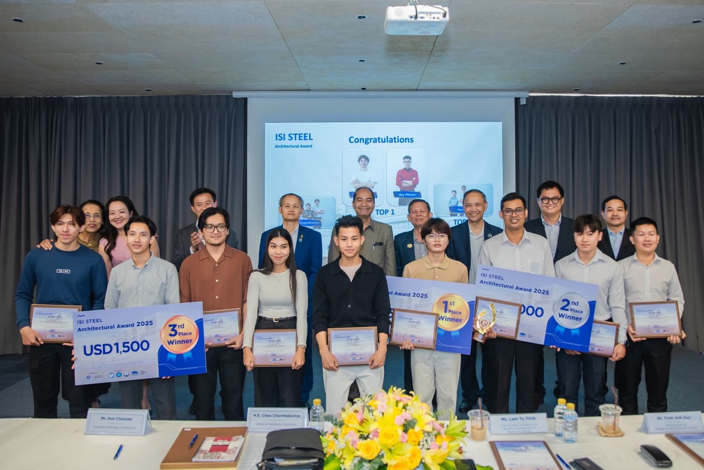 NS BlueScope Vietnam joined hands with ISI STEEL for the ISI STEEL Architectural Award 2025