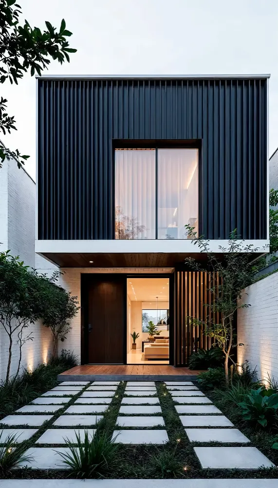 บ้านสไตล์โมเดิร์นทรงกล่อง