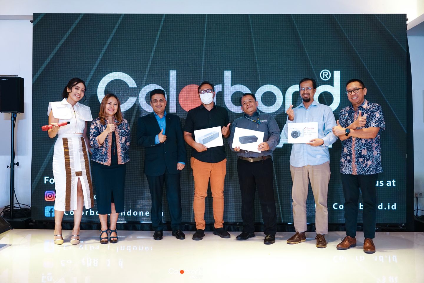 The Matte Finish colour is the first and only colour on pre-painted steel in Indonesia