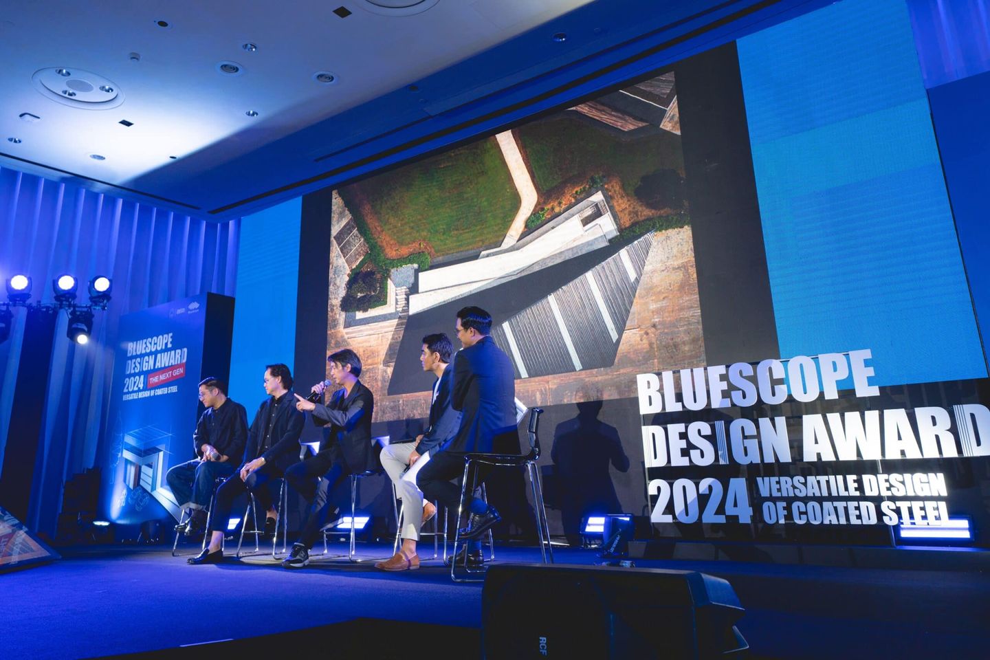 บรรยากาศงานมอบรางวัล BlueScope Design Award 2024