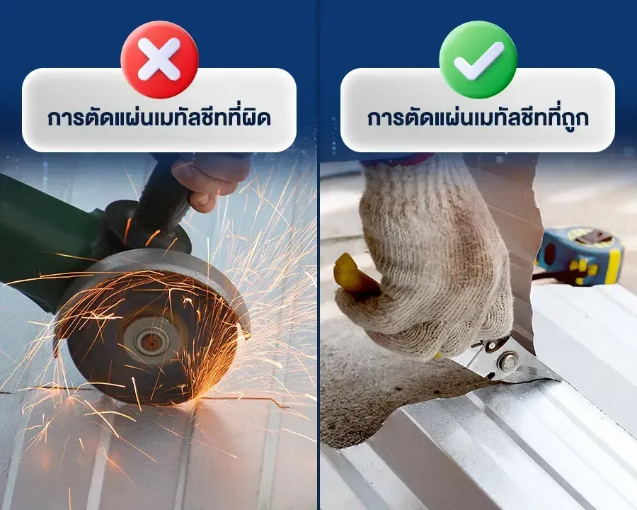สนิมขึ้นเมทัลชีท