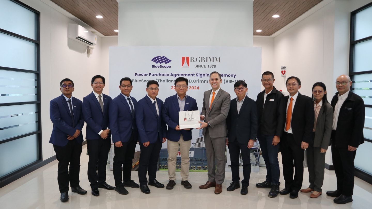 BlueScope with their partner, initiate sustainable business